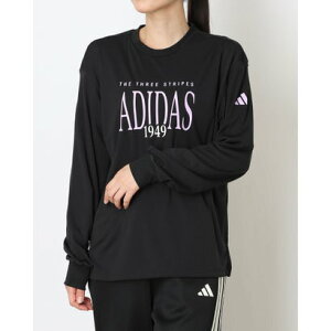 アディダス adidas レディース 長袖機能Tシャツ GRFX 長袖Tシャツ KA0981 (black)