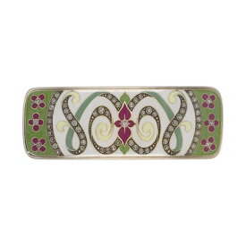 クララビジュー Clara Bijoux バレッタ （ライトグリーン／ホワイト系）