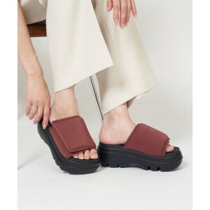 �V���J SHAKA PUFFY SLIDE CHUNKY �iBordeaux 01P�j