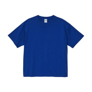 アディダス adidas ユナイテッドアスレ UnitedAthle 6.5 オンス ファインジャージー ボックスシルエット T シャツ 110801 (95 マリンブルー)