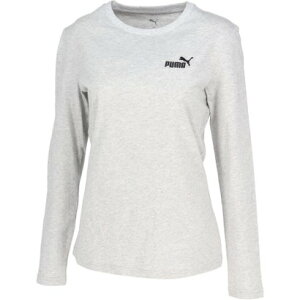 v[} PUMA v[} PUMA ESS X[ NO.1 S LS T Vc 687600 i04 LIGHTGRAYHEATHERj