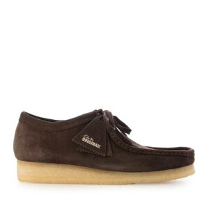 N[NX Clarks CLARKS ORIGINALS N[NX IWiX WALLABEE r[V[Y DARK BROWN _[NuE 26156606 iDARK BROWNj