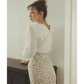 トランテアン ソン ドゥ モード 31 Sons de mode 2025秋冬新作 ビッグカラーブラウス TT538107 （OFF-WHITE）