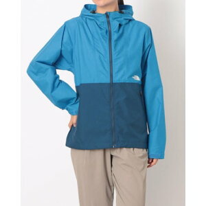 ザ・ノース・フェイス THE NORTH FACE レディース アウトドアカジュアル ジャケット Compact Jacketコンパクトジャケット NPW72530 (クリアレイクブルー×マウンテンブルー)