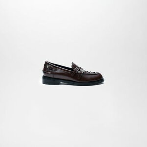 AVENTURA STRAP LOAFERS �iDark Brown�j