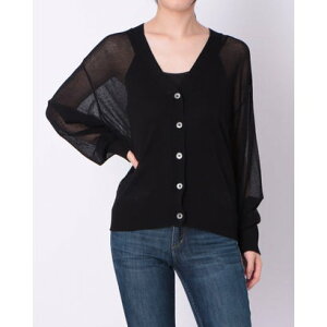 �W�[���Y���C�g JEANS MATE �V�����V�����f�� V�l�b�N�V�A�[ �J�[�f�B�K�� C-FORT POINT �i�u���b�N�j