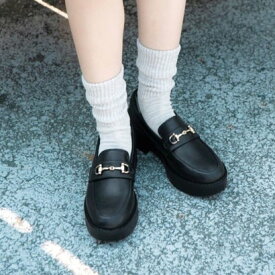 リゾイ REZOY 【2025AW新作】【REZOY】ゴールドビットベーシックローファー （ブラック）