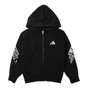 �A�f�B�_�X adidas �W���j�A �X�E�F�b�g�p�[�J�[ �q���p���[�f�B���O�p�b�N ���[�Y�t�B�b�g �t�����`�e���[ �t���W�b�v�p�[�J�[ KA3776 �i�u���b�N�j