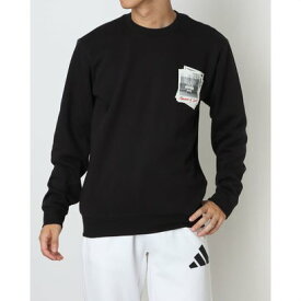 アディダス adidas メンズ スウェットトレーナー Memories of Sportグラフィック スウェットシャツ KF5278 （black）