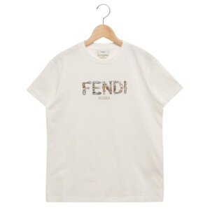 �t�F���f�B FENDI T�V���c �J�b�g�\�[ �K�[���Y ���f�B�[�X �z���C�g �L�b�Y FENDI JMI487 7AJ F0TU9 �iWHITE�j