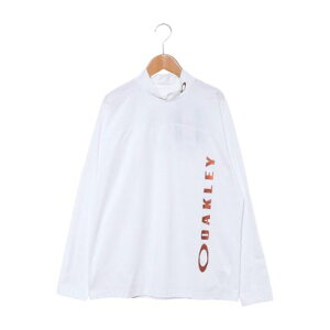 I[N[ OAKLEY Y @\TVc BORDERLESS HEAT SHIELD L/S MOCK FOA408447 iWHITEj