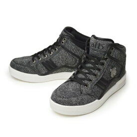 アルビ alb スニーカー メンズ ハイカットスニーカー 軽量 カジュアルシューズ スポーツシューズ バッシュ スポーツスニーカー バスケットシューズ 防滑 靴 メンズシューズ （ブラック）