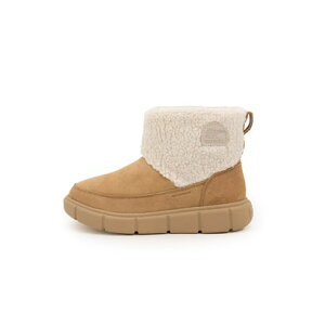 �\���� SOREL SOREL EXPLORER III SLIP-ON COZY WP (Waterproof) �iTawny Buff/Sea Salt�j