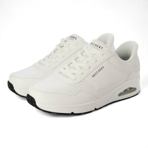 �X�P�b�`���[�Y SKECHERS �����Y �E�H�[�L���O�V���[�Y UNO - BANKSIA LUXE 183023W �iWHITE�j