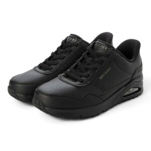 �X�P�b�`���[�Y SKECHERS �����Y �E�H�[�L���O�V���[�Y UNO - BANKSIA LUXE 183023W �iBLACK�j