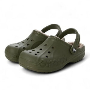 �N���b�N�X crocs �T���_�� �����Y ���f�B�[�X �o�� ���C���h �N���b�O 205969 BAYA LINED CLOG �T�{ �{�A �ۉ� �i�J�[�L�j