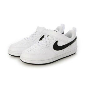 ナイキ NIKE ジュニア スニーカー ナイキ コート ボロー LOW リクラフト PS DV5457104 （ホワイト/ブラック）
