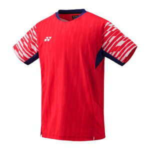 ヨネックス YONEX ヨネックス YONEX バドミントン メンズゲームシャツ 10644 (459 クリアーレッド)