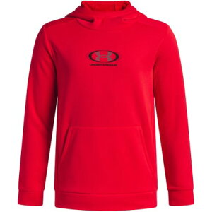 A_[A[}[ UNDER ARMOUR A_[A[}[ UNDER ARMOUR UA ARMOUR FLEECE STARLIGHT LOGO HOODIE 6003811 i713 RACERRED/BLACKj
