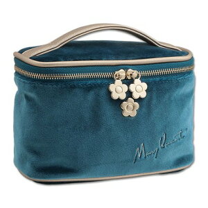 マリークワント MARY QUANT ベルベットメタルデイジー バニティ (ブルー)