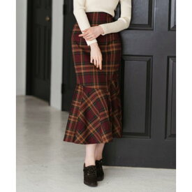 トランテアン ソン ドゥ モード 31 Sons de mode 2025秋冬新作 アシメティアードマーメイドスカート TT547206 （RED）