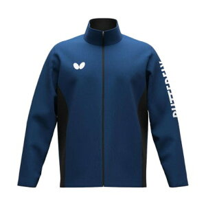 バタフライ BUTTERFLY バタフライ Butterfly 卓球 ワイザー ジャケット ジャージ トップス 上着 ウエア メンズ レディース 男性 女性 ストレッチ トレーニ (193 ダークブルー)