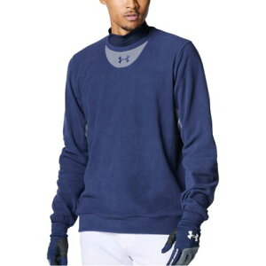 A_[A[}[ UNDER ARMOUR A_[A[}[ UNDER ARMOUR 싅E\tg{[ UA MICRO FLEECE CREW Y gbvX t[X y g[jO  i410 MIDNIGHTNAVYj