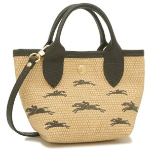 ロンシャン LONGCHAMP ショルダーバッグ ハンドバッグ パニエ プリアージュ XSサイズ かごバッグ カーキグリーン レディース LONGCHAMP 10206 HCF 292 (KHAKI)