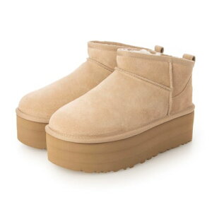 アグ UGG 1135092 CLASSIC ULTRA MINI PLATFORM ブーツ (サンド)