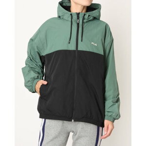 フィラ FILA レディース ウインドジャケット レディース裏トリコット起毛ウィンドジャケット FW25FP827 (GREEN)