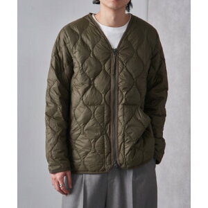 ^CI TAION MILITARY W-ZIP V NECK DOWN JKT TAION-101ALSZML-1 i_[NI[uj