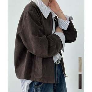 ASgELE ARGO TOKYO Melard Suede Short Jacket 21136 }C[XG[hV[gWPbg iJj