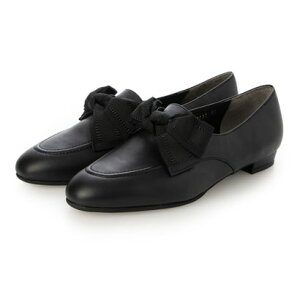 アンテプリマ ANTEPRIMA 【大きいサイズ】リボンモチーフローファー (ブラック)