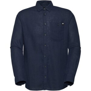 �}���[�g MAMMUT �}���[�g MAMMUT �A�E�g�h�A ALVRA SUMMER LONGSLEEVE SHIRT MEN 101501570 �i5118 MARINE�j