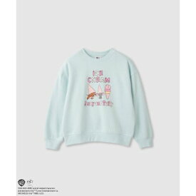 マックハウス Mac-House Tom and Jerry 裏起毛トレーナー （ミント）