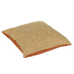 �_���g�� DULTON BICOLOR CUSHION �iYELLOW MIX/BROWN�j