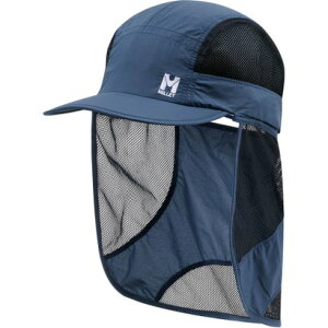 ~[ MILLET ~[ MILLET AEghA SUNSHADE MESH CAP MIV03235 iN0395 DARKDENIMj