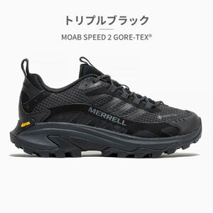 ������ MERRELL �g���b�L���O�V���[�Y ���f�B�[�X ���A�u �X�s�[�h 2 �S�A�e�b�N�X W037840 W500452 ������ MOAB SPEED 2 GORE-TEX �i�u���b�N�j