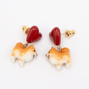 �i�b�V�� NACH �����聚�y���K�戵�X�zJ003_Splitz & heart stud earrings �iGOLD�j