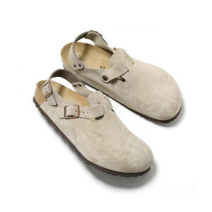BIRKENSTOCK �T���_�� Tokio Suede ���M�����[�� �i1028287/Taupe-�x�[�W���j