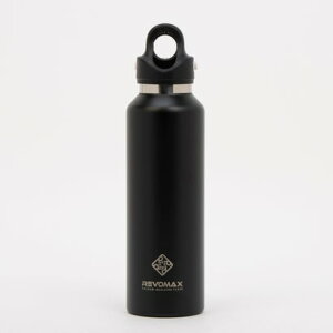 {}bNX REVOMAX 20oz VACUUM INSULATED FLASK VERSION 2yԕisiz iOnyx Blackj