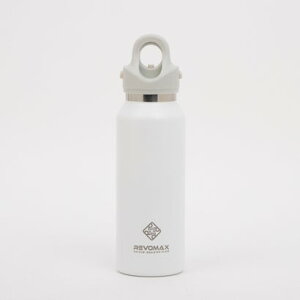 {}bNX REVOMAX 12oz SLIM VACUUM INSULATED FLASKyԕisiz iMatte Whitej