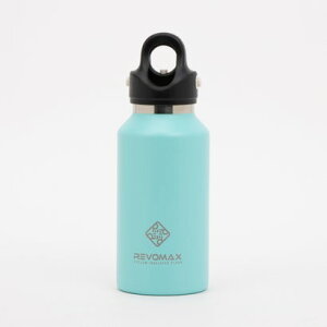 {}bNX REVOMAX 12oz VACUUM INSULATED FLASKyԕisiz iLake Greenj