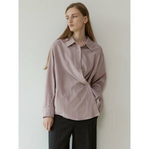 Gu LOEUVRE Corduroy Shirt iDUSTY PINKj