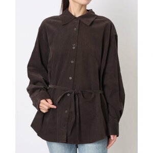 Gu LOEUVRE Corduroy Shirt iD/BROWNj