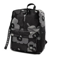 マリメッコ marimekko ジップ トップ バックパック リュック （ウニッコグレー×ダークグレー）