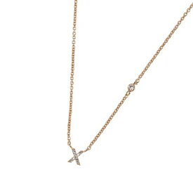 タイ ジュエリー TAI JEWELRY ジルコニア イニシャル ネックレス ジュエリー （X）