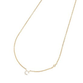 タイ ジュエリー TAI JEWELRY ジルコニア イニシャル ネックレス ジュエリー （C）