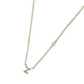 タイ ジュエリー TAI JEWELRY ジルコニア イニシャル ネックレス ジュエリー （Z）
