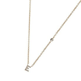 タイ ジュエリー TAI JEWELRY ジルコニア イニシャル ネックレス ジュエリー （E）